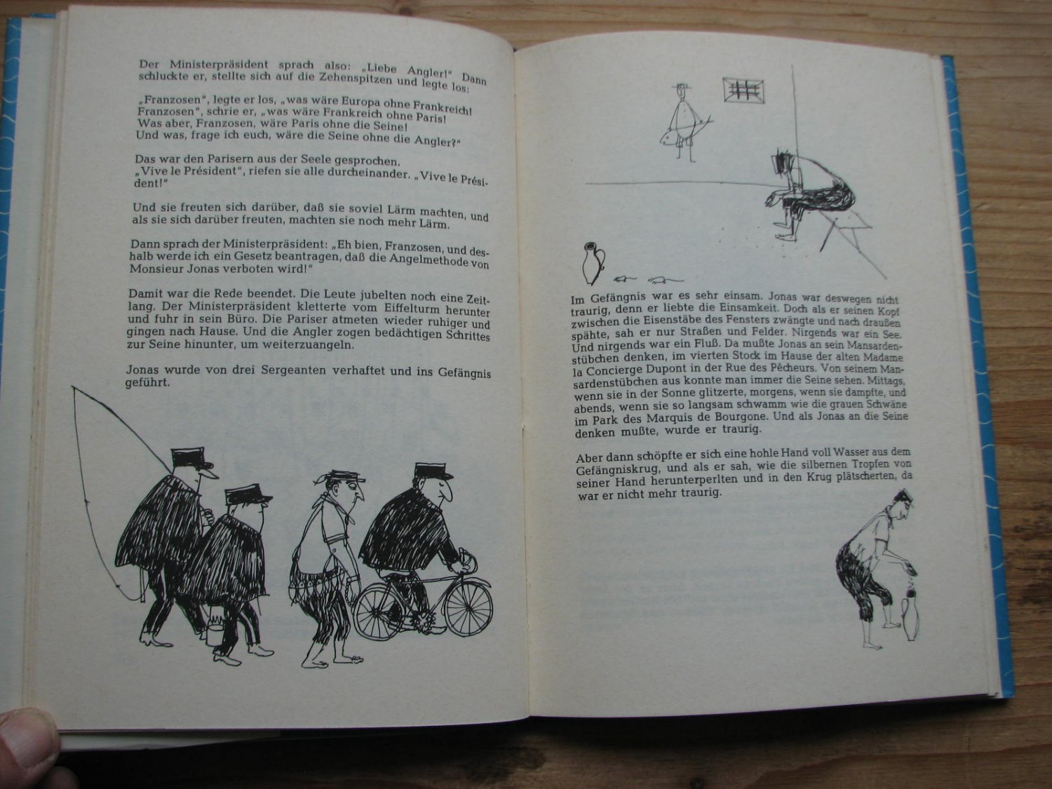 Jonas der Angler.“ (Reiner Zimnik) – Buch antiquarisch
